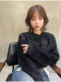 ACE横浜 オリーブカラー×ウェーブ巻きスタイル