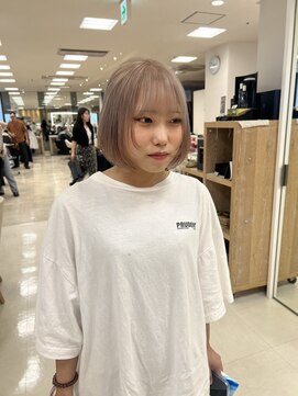 シャルムバイケンジ(Charm.by KENJE) ブリーチ/ブリーチカラー/ベージュカラー/ダブルカラー/銀座