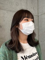 アコロン 吉祥寺(acoron.)&nbsp;柔らかさ重視の大人ミディヘア×吉祥寺