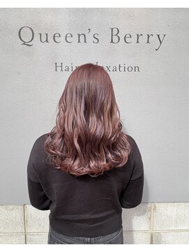 ヘアリラクゼーション クインズベリー(Hair Relaxation Queen's Berry) ラベンダーカラー2.3ダークアッシュ
