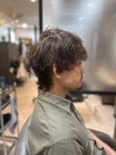 ジパングオム 押上店(Zipangu HOMME) マッシュウルフ/メンズ/メンズカット/スパイラルパーマ/押上