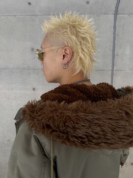 メンズレコ 渋谷(MEN'S LECO) ハイトーン抜きっぱなしブロンド