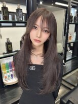 ラピス 名古屋本店(Lapis) 【グレーブラウン】エクステ50cm