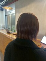 ザ ブリンク(THE BLINK)&nbsp;くびれショート 春先取り落ち着いたブラウン ボブディ