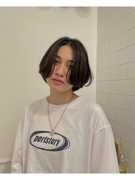 シアアルン 新小岩店(SHEER alun) ◆【2つの顔持つショート】モードパーマ×オージュア【新小岩】