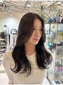 sarajuオオミ 大人透明感 ダークグレージュ