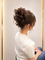 ジャムスタイリングハウス(JAM STYLING HOUSE)&nbsp;【北新地ヘアセット】シースルーお団子