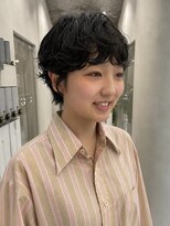 ムクコア(Muk CORE)&nbsp;ショートボブパーマボブニュアンスルーズパ-マ大人可愛い川崎