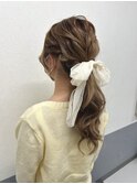 横浜駅/ヘアセット/ヘアメ/ヘアアレンジ/お呼ばれ/ローポニー