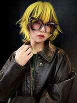 .elice 心斎橋 ダブルカラー/ウルフレイヤーカット【9/1NEWOPEN(予定)】 ショートウルフホワイトグレージュミニウルフオリーブグレージュ