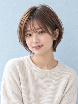 ライクバイコトナ 越谷(RIKE by kotona) レイヤーボブ髪型20代30代40代50代前髪あり前髪なし面長丸顔越谷