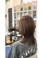 ボンドヘアステージ 良福寺店(BOND hair stage)&nbsp;レイヤーウルフカット