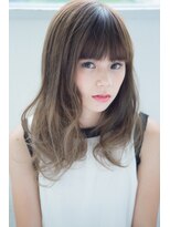 ディシェーレ ノーテ(die Schere Note)&nbsp;カラーとパーマでミディアムスタイル【die-Schere Note　大船】