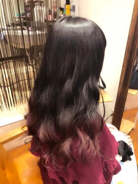 クロリ(Coloris) ピンクパープルグラデーション