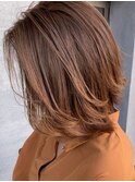 【FORM】ブリーチなしのナチュラルバレイヤージュ