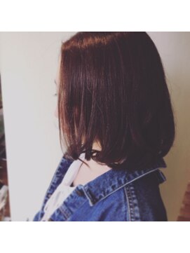 シンク 豊中店(sync) 前下がりボブ