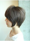 骨格補正ショートボブ