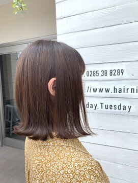 ニコ(hair room nico) 切りっぱなしボブ