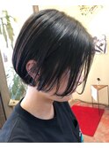 大人ショート女子