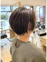 ソッリーソ ヘア(sorriso hair) 【sorriso hair桜山】大人かわいい耳かけハンサムショート