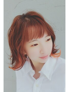 グランヘアー 南店(GRAN HAIR) 【GRAN HAIR 南店】イヤリングカラー☆チラみせ大人女子