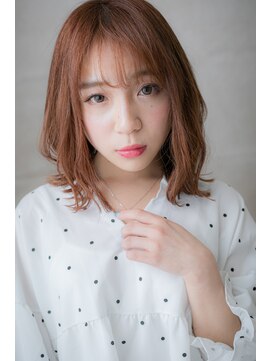 カバーヘアアンドスパ ブリス 浦和(COVER HAIR&SPA bliss) 大人ガーリーチェリーブラウンくびれヘア302Z浦和10代20代30代