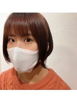 ヘアドマルシェモンタン(hair de marche' Mon temps)&nbsp;20代30代40代50代ツヤ感溢れる可愛いくびれボブ