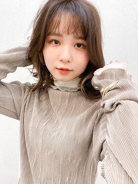 ノースイースト 荻窪店(north east) ミディアムレイヤー/インナーカラー