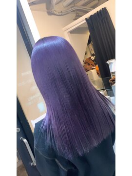 ラフ 難波店(LAFF) #黒髪#ボブルフ#ネビージュ#小顔#ワンレン