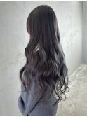 シルバーグレージュ_アースカラーくびれヘアツートン_ba369291