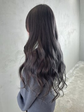 アイティーバイアルバム 下北沢店(IT by ALBUM) シルバーグレージュ_アースカラーくびれヘアツートン_ba369291