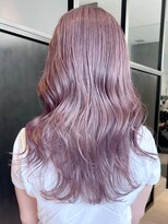 アルバム 渋谷パルコ(ALBUM)&nbsp;ラベンダーピンク_グレージュカラーボブウルフ_ba348982