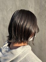 アルター(aL ter)&nbsp;外ハネボブ×暗髪カラー