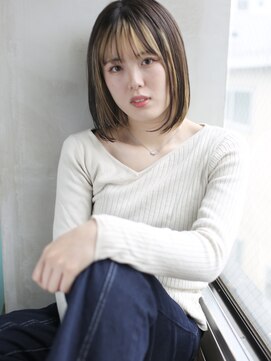 バース(BIRTH) 天神【BIRTH】イメチェン♪インナーカラー×内巻きボブ 3