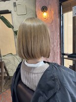 ロッソバイアルター 鎌取(ROSSO by aL-ter)&nbsp;【チェリーブラウン/束感ショート/イメチェンスタイル】千葉香奈