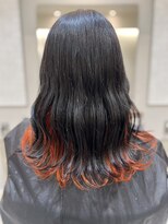 シエル 熊本店(CIEL)&nbsp;インナーカラー　#オレンジカラー