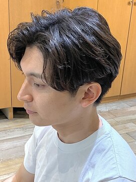 リスタバイネオリーブ 浅草(Re:sta by neolive) 韓国式毛流れパーマ/メンズ縮毛矯正カルマパーマ流れる縮毛矯正