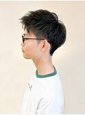 ツーブロックアップバング(堀江/四ツ橋)