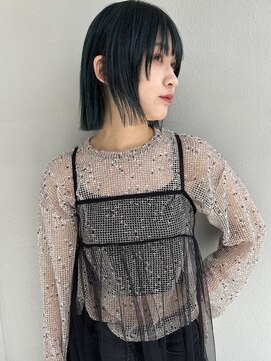 ディーカヘアー(Di KA HAIR) モスグリーン/ターコイズグリーン/YUDA/@dattyon