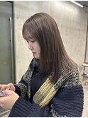 ブリーチなし　ダブルカラー