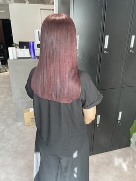 ルアーナ(LUANA) *ブリーチ無しのピンクカラー*