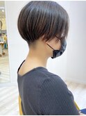 【松戸/ムラマツ】大人ショートボブかっこいい黒髪秋冬