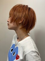 ヴヴ(Bub)&nbsp;orange color/ハンサムショート　オレンジカラー