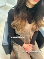 ワット 原宿店(W)&nbsp;【Jingu yui】gradation color #w91