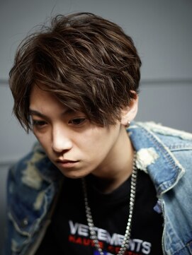 リバティーエル 勝どき店(LIBERTY-L) スパイラルパーマ風×マッシュ