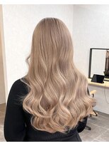 リゲル(rigel)&nbsp;巻き髪×ミルクティーベージュ