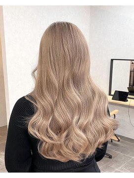 リゲル(rigel) 巻き髪×ミルクティーベージュ