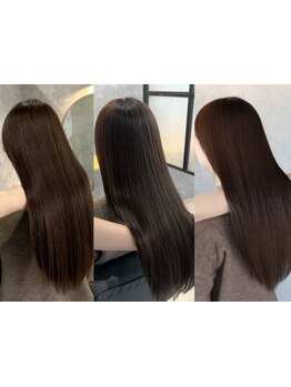 《トッププラスの美髪が手に入る！》髪質×癖×ダメージレベルに合わせた薬剤で強い癖もナチュラルヘアに♪