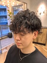 トエ(toe)&nbsp;メンズパーマスタイル/スパイラルパーマ［toe松山］