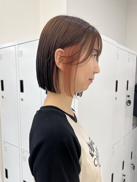 サンド 大阪梅田(sand) レイヤーカット/ウェットヘア/縮毛矯正/ニュアンスパーマ